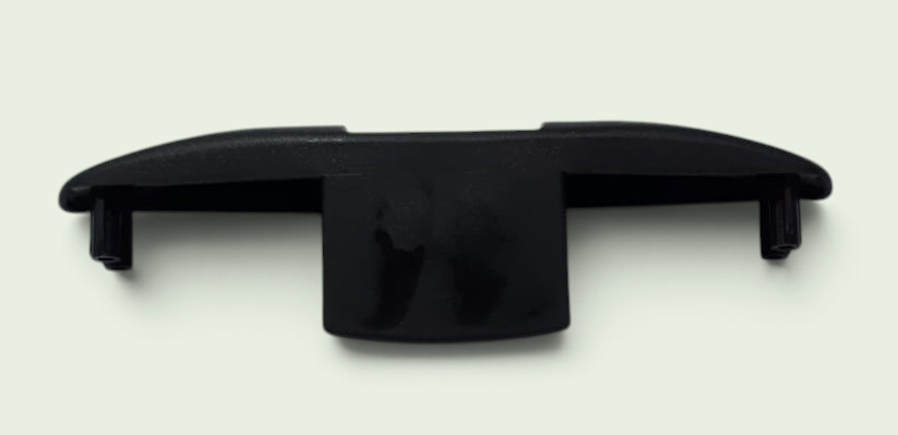 Lensvelt kapje bureaupoot, zwart, 28.50 cm