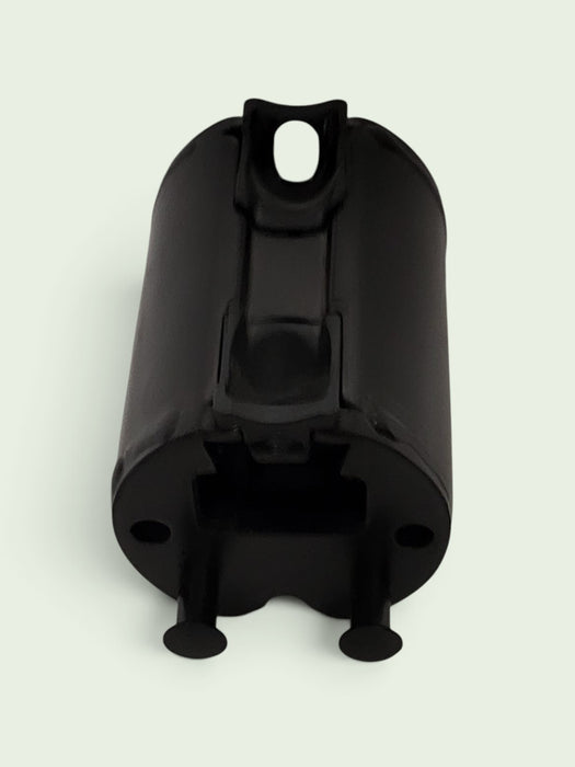 Ahrend 500 koppelstuk balk, zwart, L 11,7 cm / dia.6,5 cm.