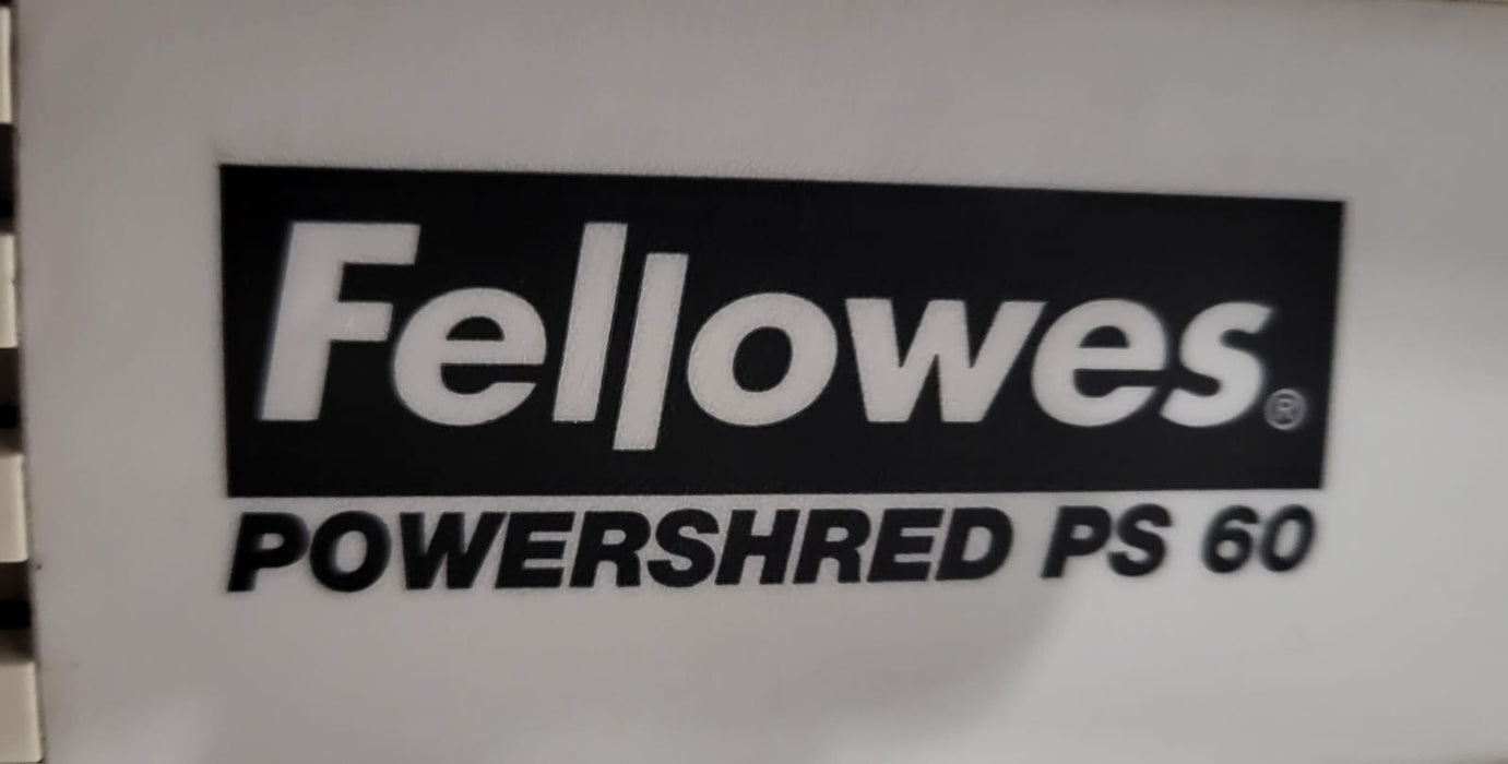 Fellowes Powershred PS 60, papiervernietiger, creme, 36x25x3