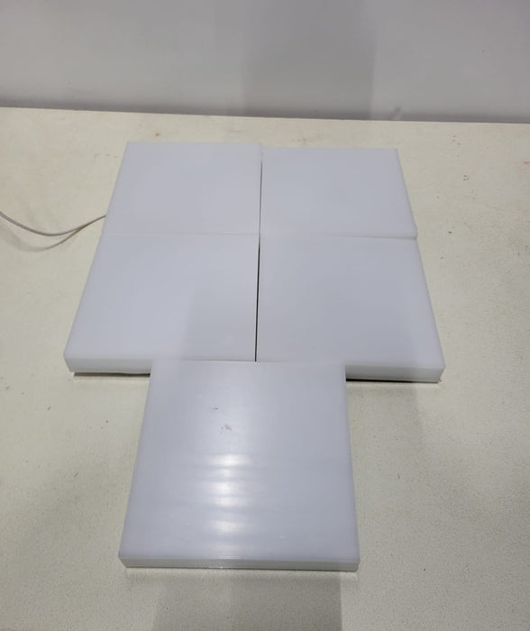 LIFX Tile Modular, set van 5 stuks, wit, 20 x 20 x 3,5 cm