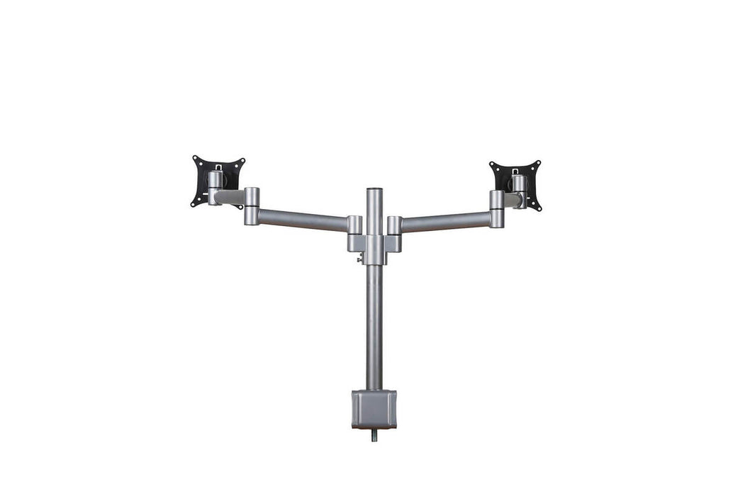 Monitorarm Pro voor 2 schermen Aluminium (Nieuw)
