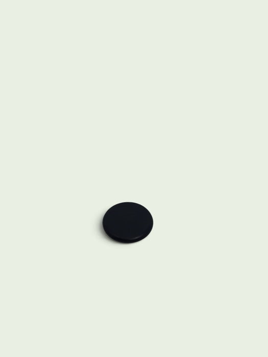 Vitra DAR voetdop, glad (per stuk), zwart