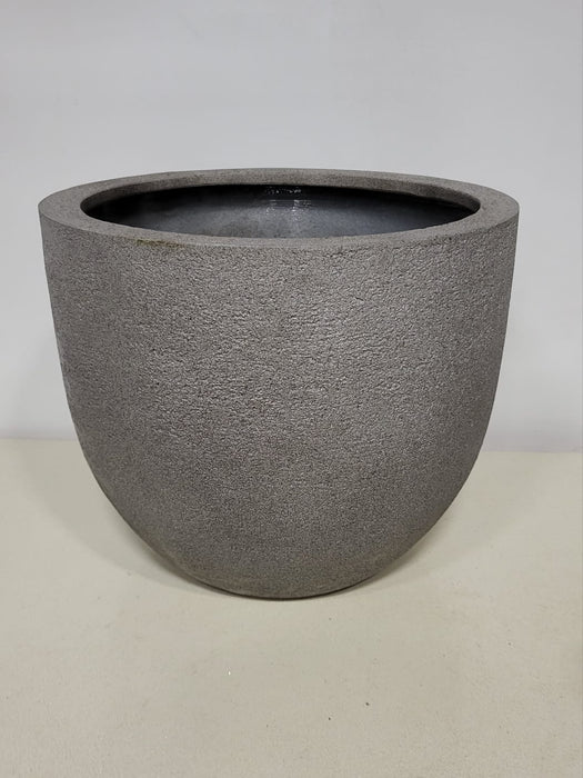 Plantenpot, Beton look / grijs, diam. 45 cm, hoogte 40 cm