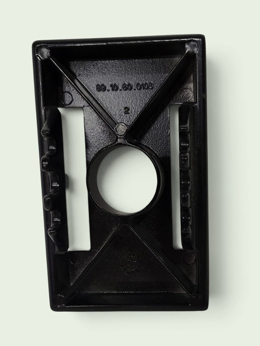 Ahrend Essa bladverhoger, zwart aluminium.