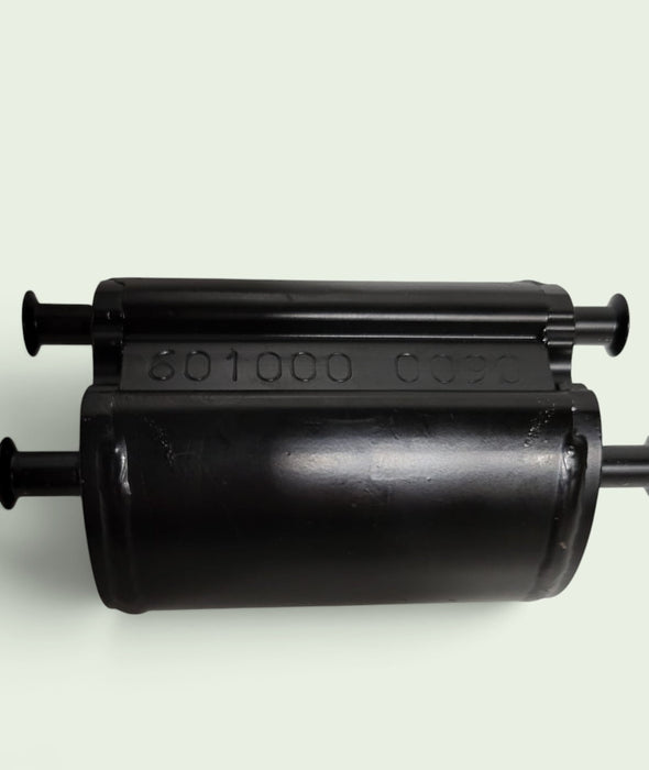 Ahrend 500 koppelstuk balk, zwart, L 11,7 cm / dia.6,5 cm.