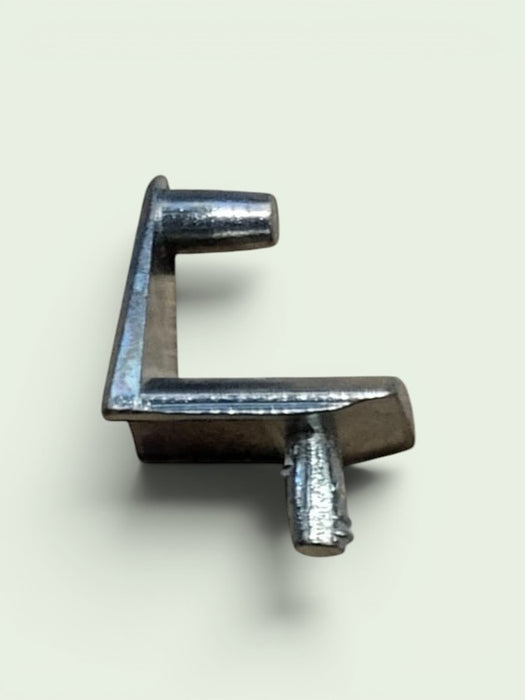 Legbordhaakje voor Sedus kast,staal, 1 x 2,3 x 2,1 cm
