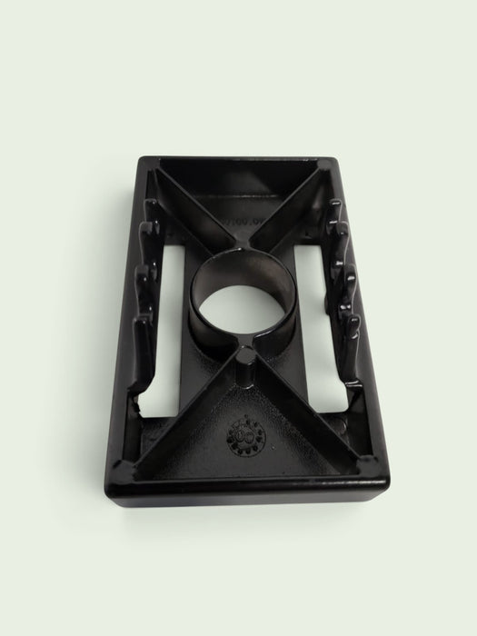 Ahrend Essa bladverhoger, zwart aluminium.