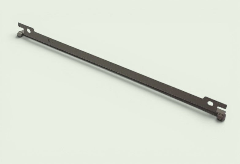 Ahrend legbordhaak, lichtgrijs, 33.6 x 2.1 cm