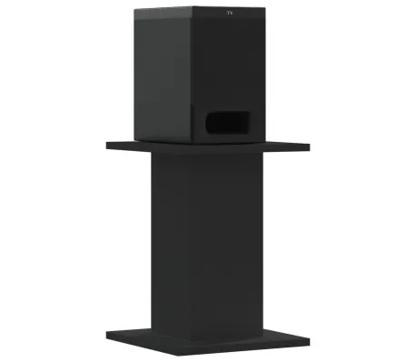 VidaXL speakerstandaard (2 st.), zwart, 30 x 30 x 40 cm