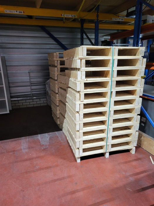 Partij pallets HT, 63 st.  nieuw/ongebruikt, 97 x 62 x 12 cm