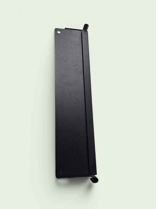 Hangmapframe scheider, zwart, 34.2 x 8 cm