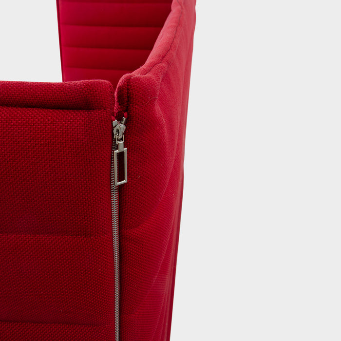 Vitra Alcove bank, rood, 238 x 136 cm