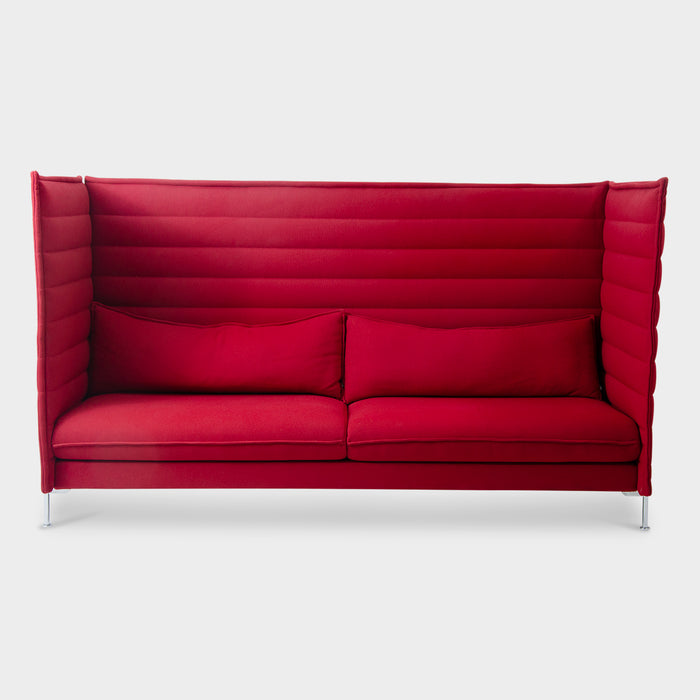 Vitra Alcove bank, rood, 238 x 136 cm