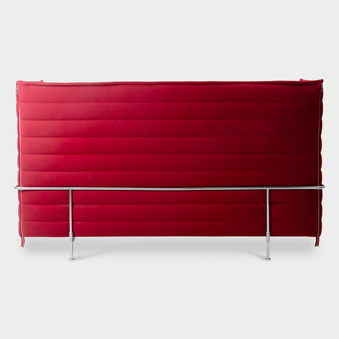 Vitra Alcove bank, rood, 238 x 136 cm