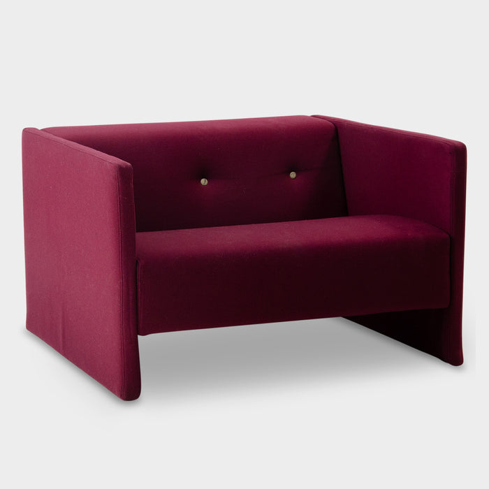 Fauteuil Moooi Bottoni, paars, 62 x 100 cm