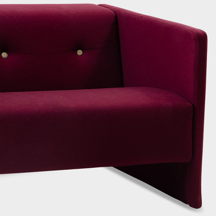 Fauteuil Moooi Bottoni, paars, 62 x 100 cm