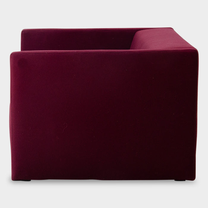 Fauteuil Moooi Bottoni, paars, 62 x 100 cm