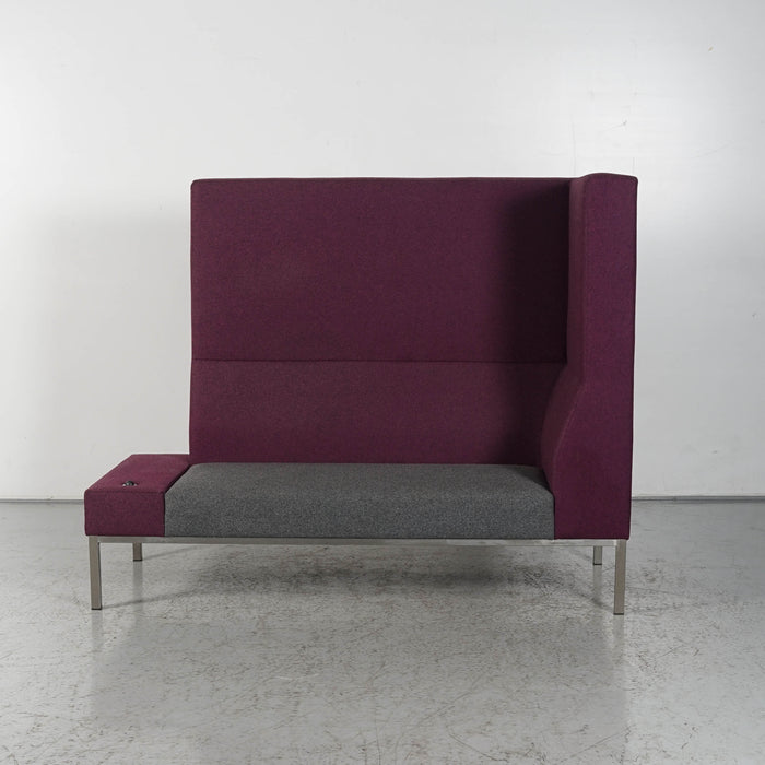 Treinbank Palau - Paars - Antraciet - 172 x 74 cm