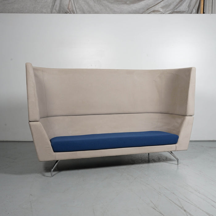 Bank Orangebox Cwtch, grijs/blauw, 136 x 220 cm