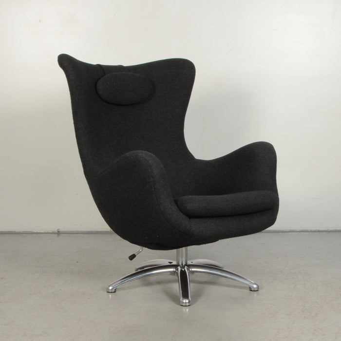 2x design fauteuil Bröderna Anderssons Status, antraciet
