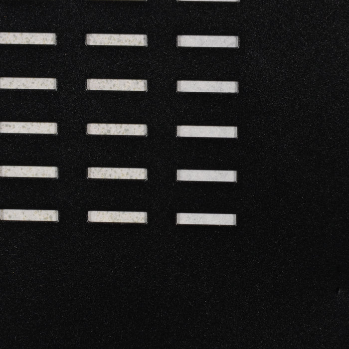 Voortman akoestisch schuifdeurkast, zwart, 122 x 160 cm, inc 4 legborden