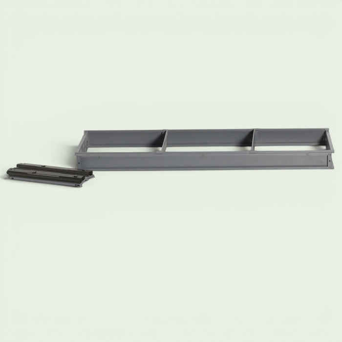 Kinnarps hangmapframe, grijs, 120 cm