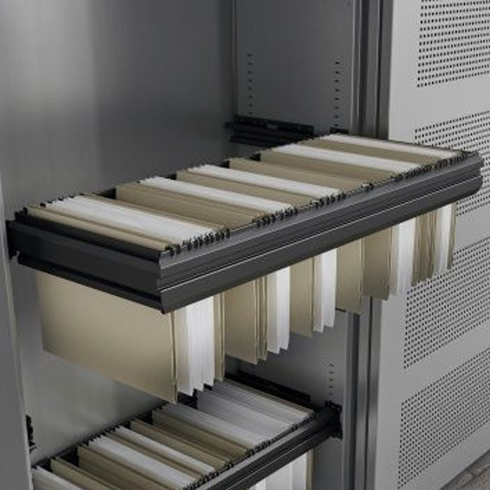 Uittrekbaar hangmappenframe Flow 80 cm Zwart (Nieuw)