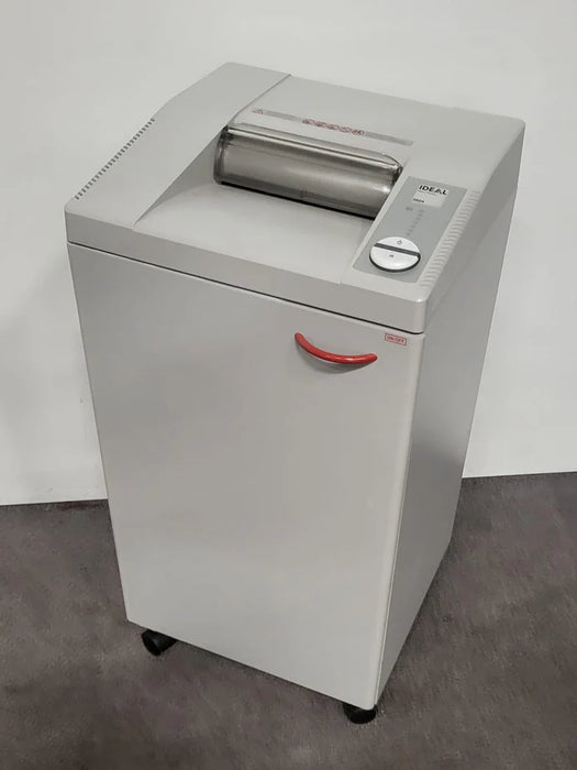 Ideal 3103, papiervernietiger, grijs, 49,5 x 47 x 92 cm
