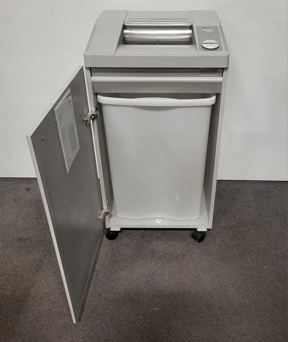 Ideal 3103, papiervernietiger, grijs, 49,5 x 47 x 92 cm