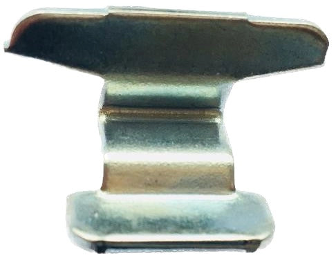 Legbordhaakje voor kast, staal, 18-28 x 16 x 16 mm