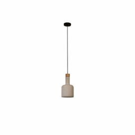 Dutchbone Pendant lamp Cradle Bottle, lichtgrijs