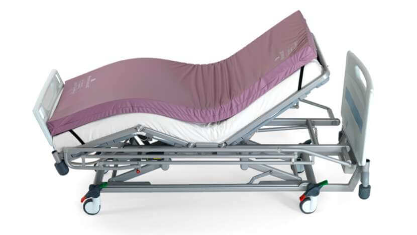 Arjo Huntleigh Pentaflex zorgmatras, blauw, 90 x 200 cm