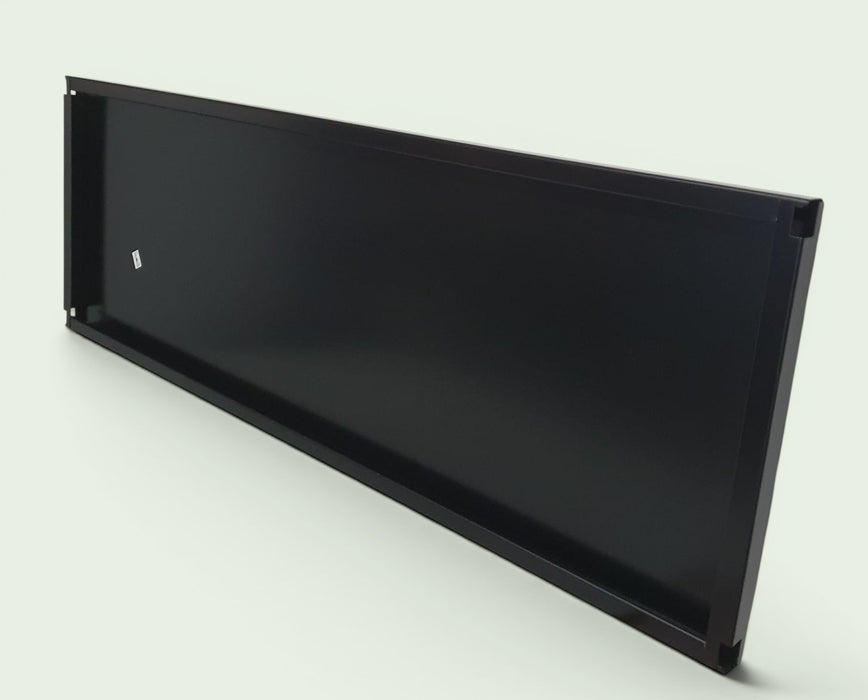 Bisley legbord, zwart, 108 x 38 cm