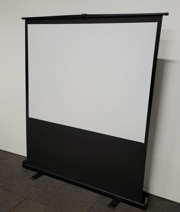 Projectiescherm in koffer, koffermaat 180 x 12 x 12 cm