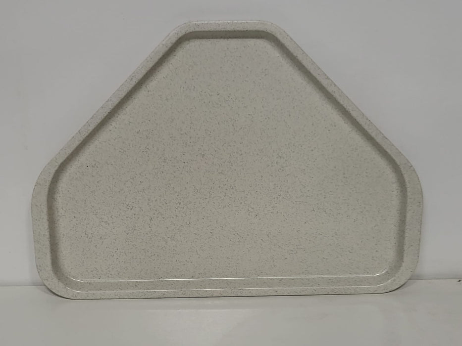 Carlisle dienblad, grijs/graniet, 48 x 34 cm
