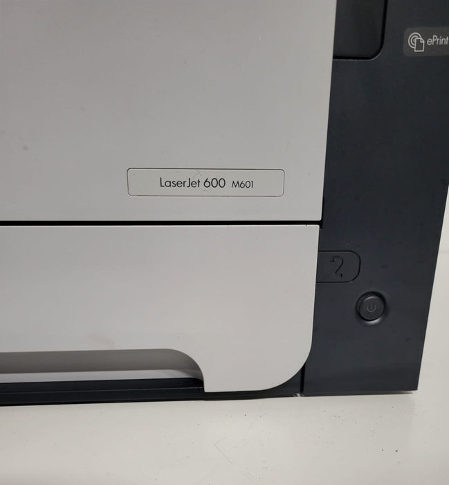 HP laserjet 600 M601 laserprinter, grijs