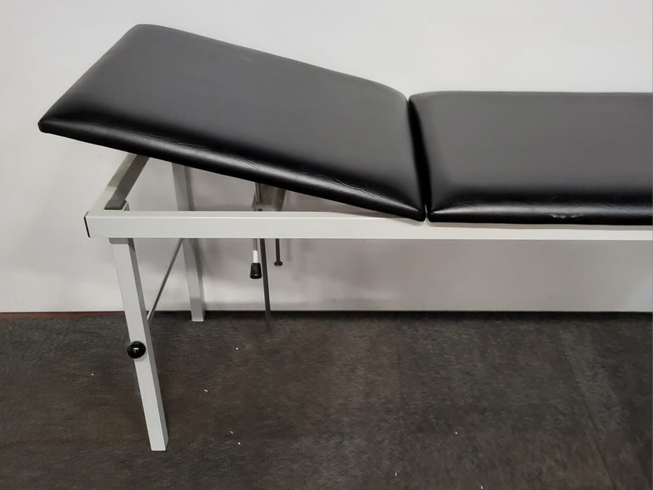 Verstelbare behandeltafel, zwart, 193 x 63 x 75 cm hoog