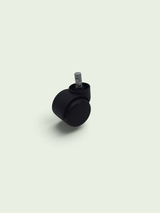 Ahrend 220-230, harde wielen geremd, zwart, ⌀ 50mm