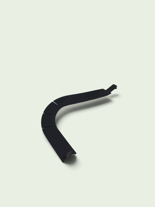 Ahrend 220, Rugleuningkap Links, Zwart