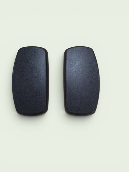 Universele armpads, zwart, set van 2