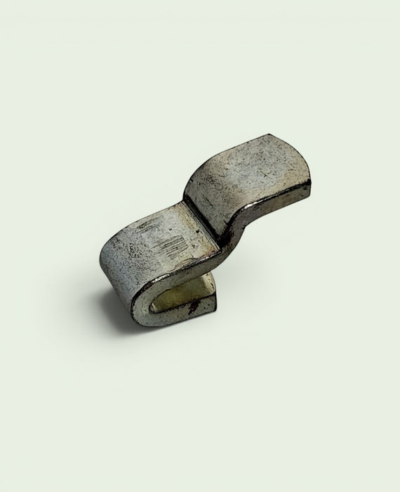 Legbordhaakje voor kast, verzinkt staal.