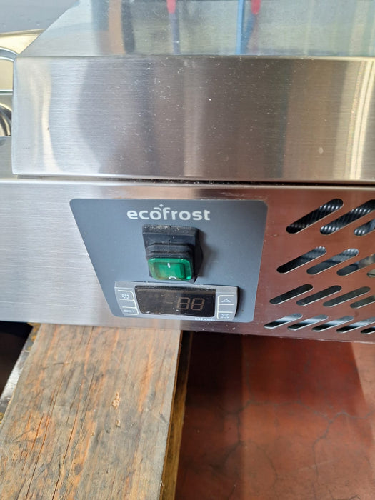 Ecofrost 7950.5125 saladevitrine, RVS, 120 cm breed