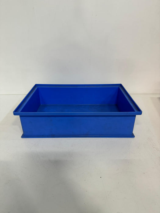 Partij magazijnbak, blauw, 14 stuks, 46 x 31 x 12 cm