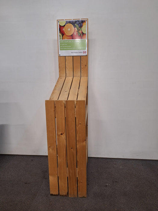 Fruitkist standaard, hout, 150 x 30 x 51 cm