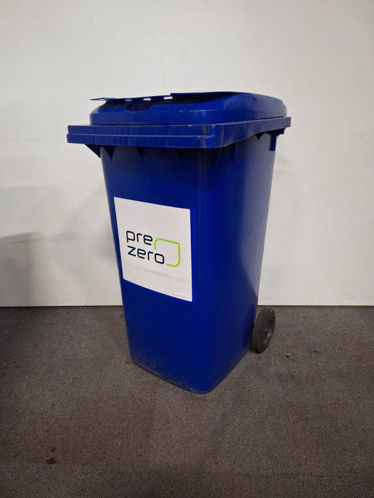 Papiercontainer, sticker Renewi, blauw, 240 liter