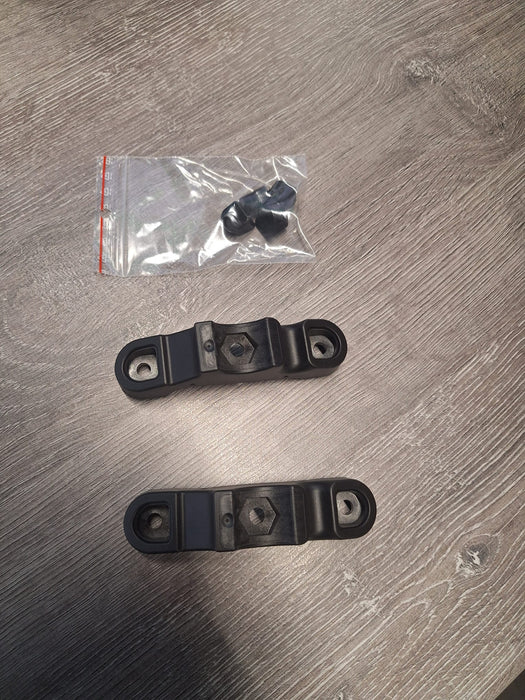 Rugrubbers Rohde & Grahl duoback zwart (Nieuw)