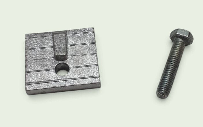 Ahrend Mehes bladregelplaatje, aluminium, incl. bout