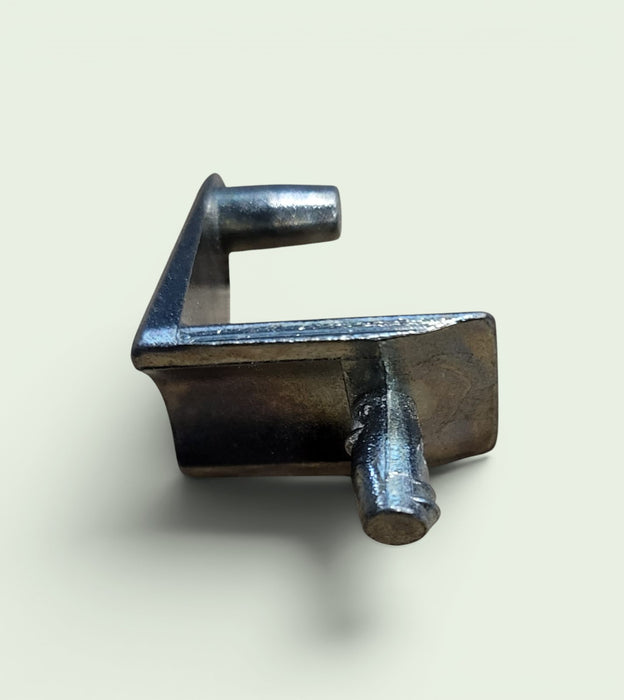 Legbordhaakje voor Sedus kast,staal, 1 x 2,3 x 2,1 cm