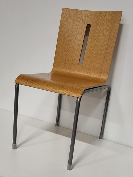 Richard Hutten / Hopper stoel, hout/staal