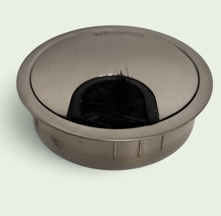 Kabeldoorvoer	, RVS, H 22 mm, diameter 80 mm